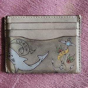 Coach card holder